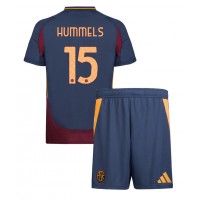 Camisa de time de futebol AS Roma Mats Hummels #15 Replicas 3º Equipamento Infantil 2024-25 Manga Curta (+ Calças curtas)